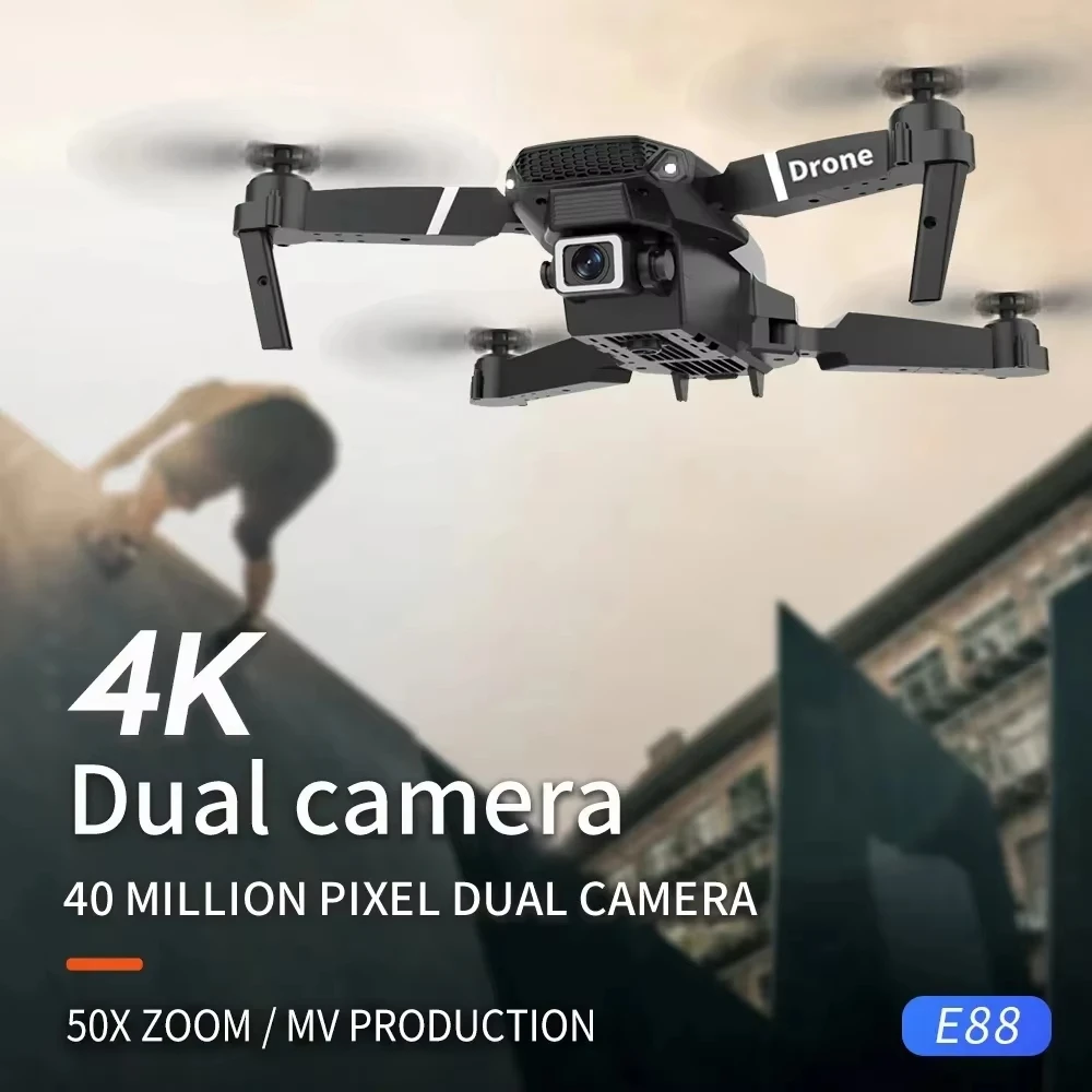 E88PRO Drone 8K 5G Professiona - огляд і ціна Jjrc Drone X12